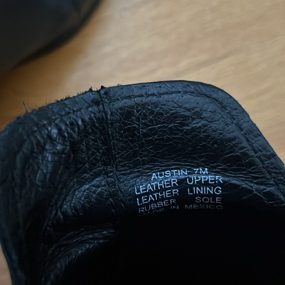 Steve Madden Austin Ankle Boots - Black size 7 - Picture 7 of 12